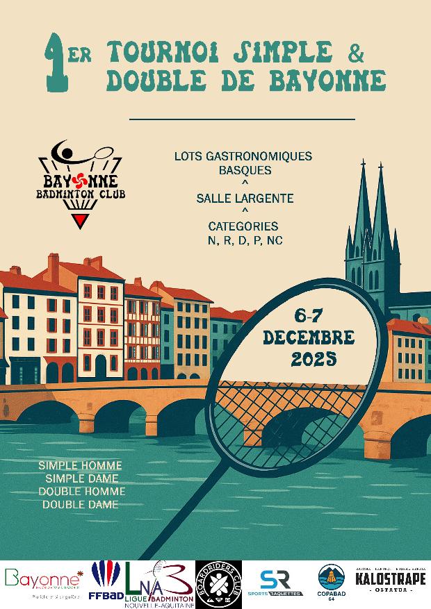 1er Tournoi Simple & Double de Bayonne